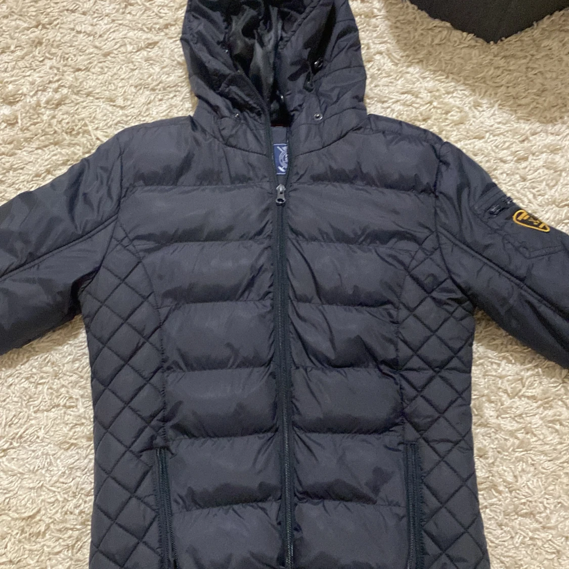 Svart pufferjacka från Vinson Polo Club - 4