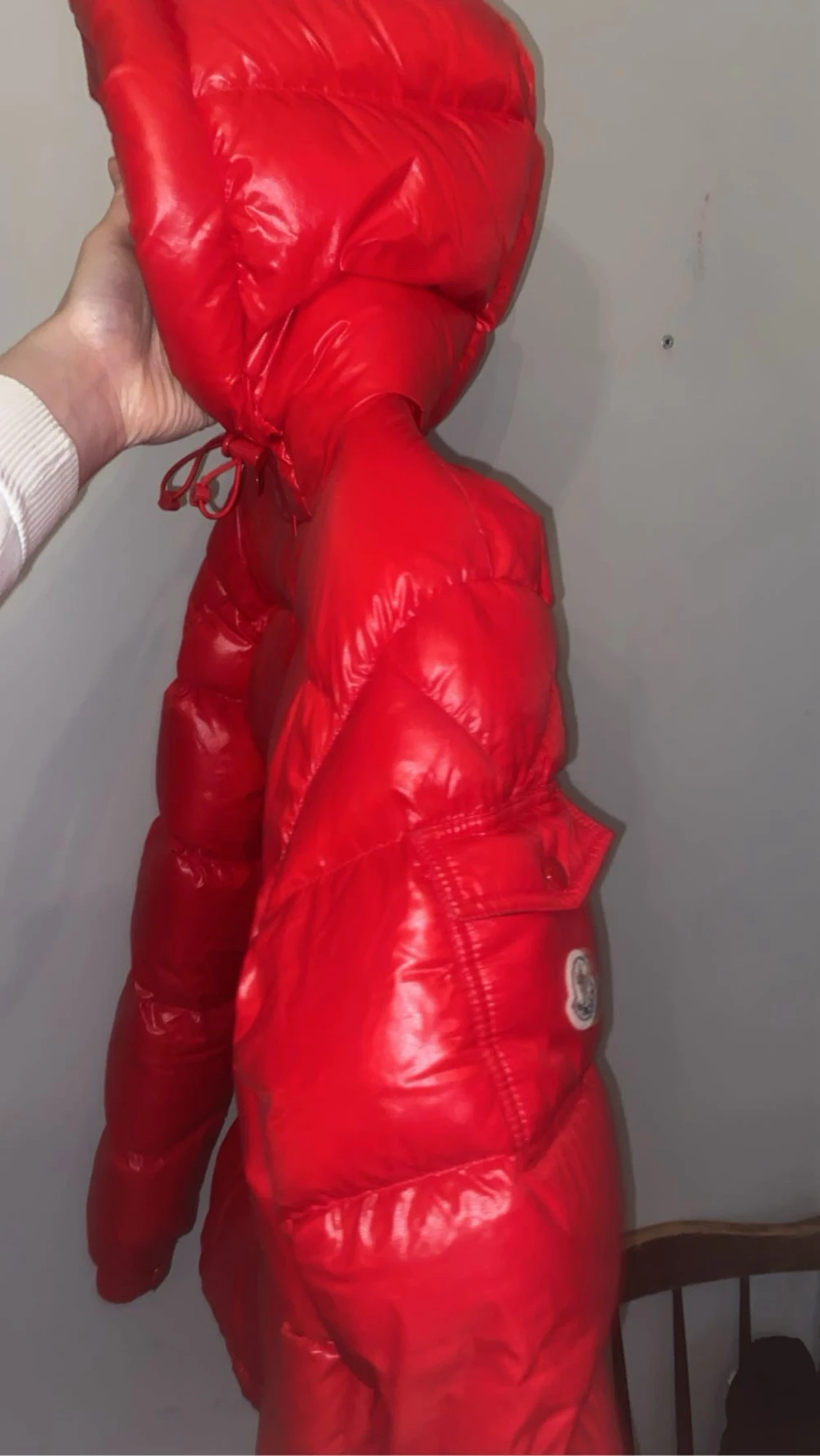 Röd Moncler encrins - 1