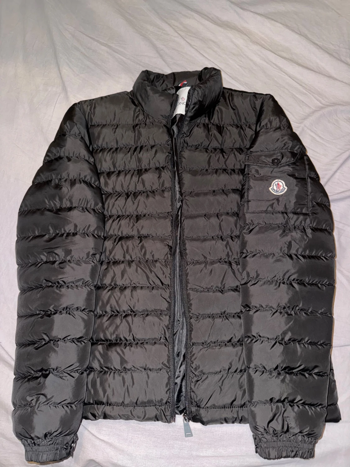 Svart Moncler pufferjacka herr - 1