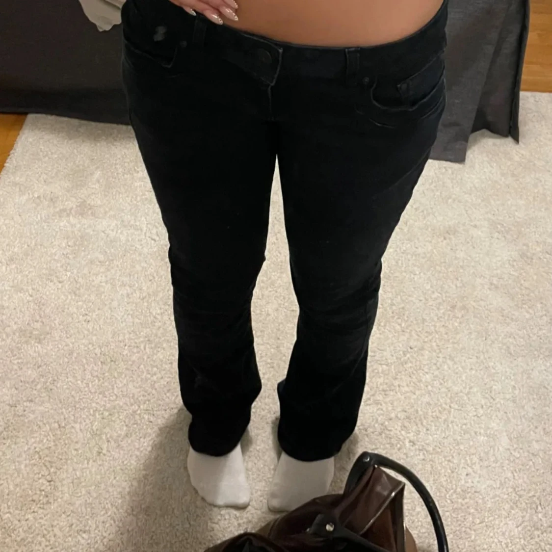 svarta ltb jeans - 1