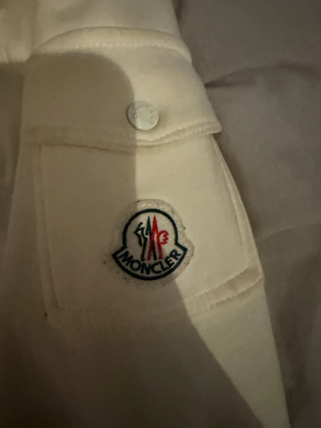 Moncler Cardigan Jacka Vit - 3