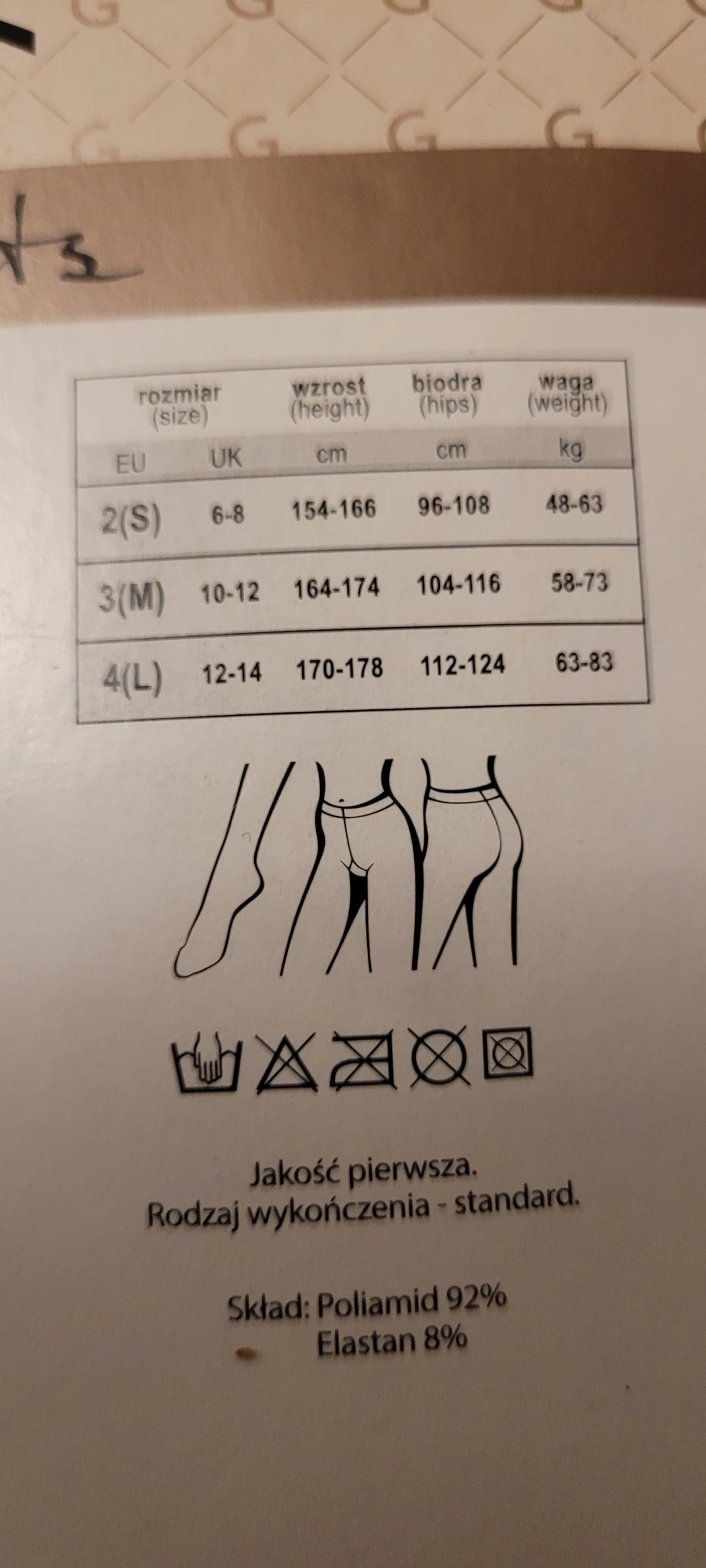 Helt nya strumpbyxor str M  - 3
