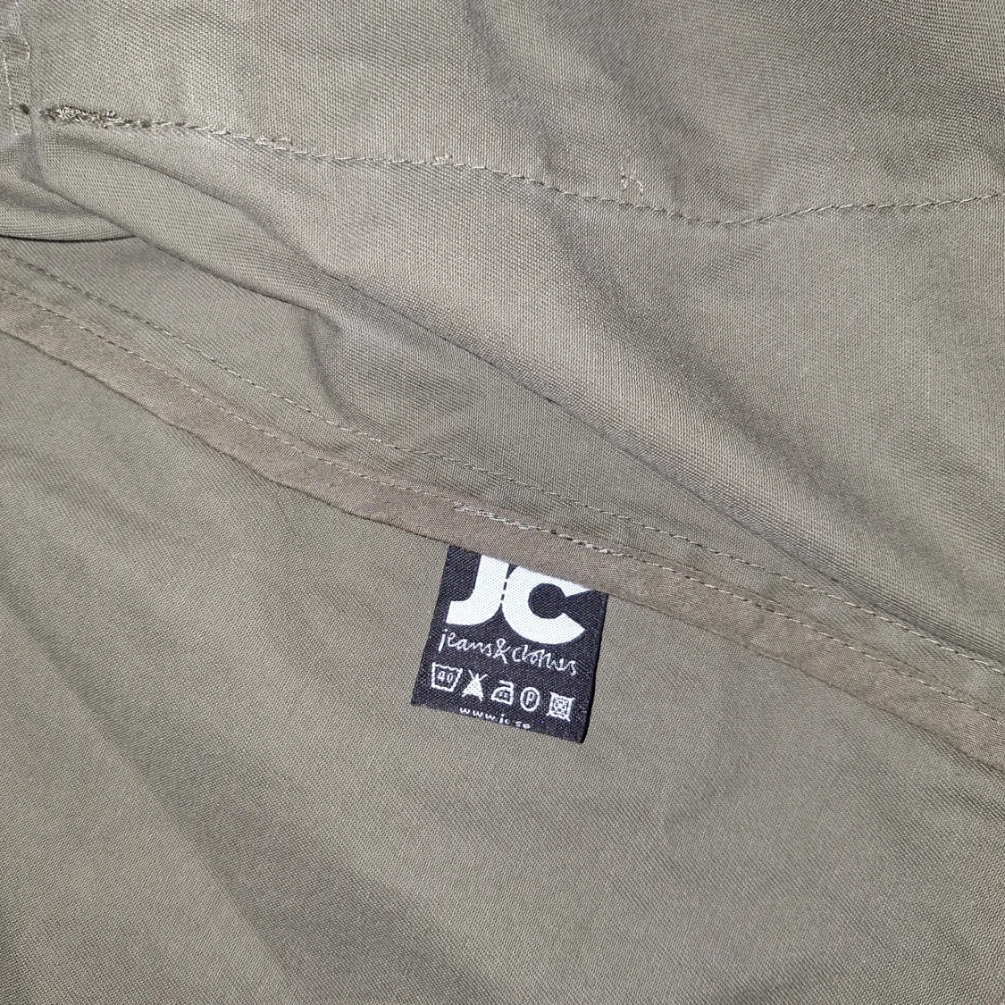 Olivgrön fieldjacka - 1