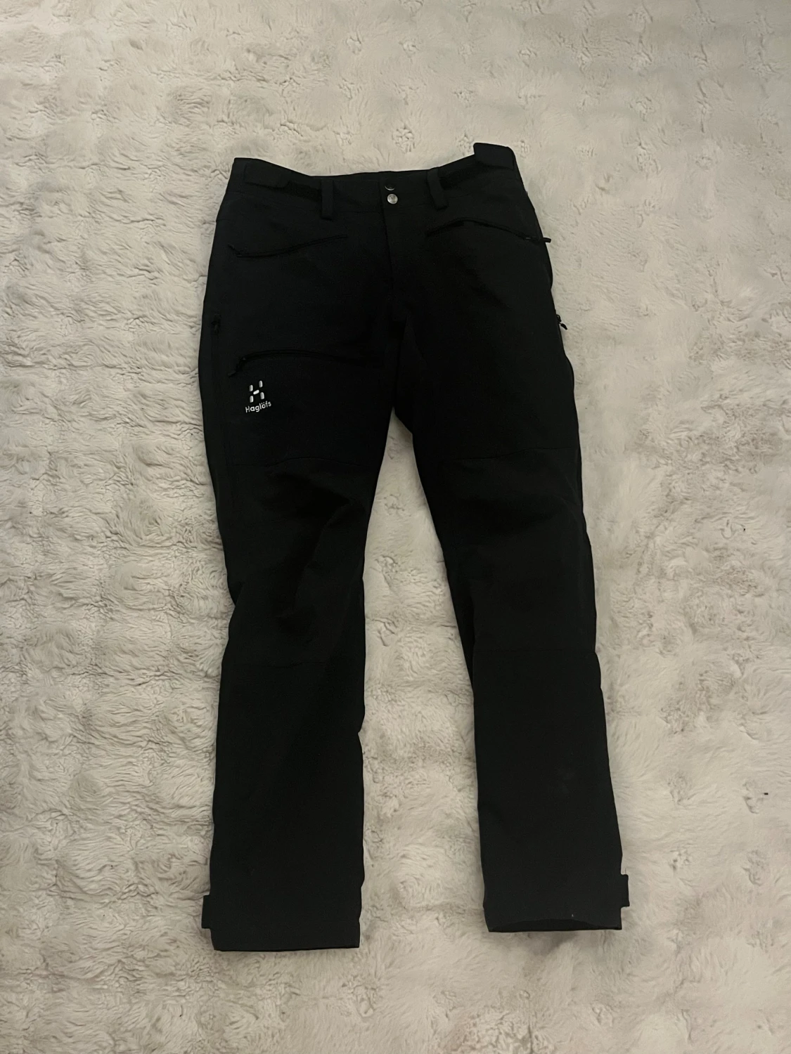 Svarta täckbyxor från Haglöfs