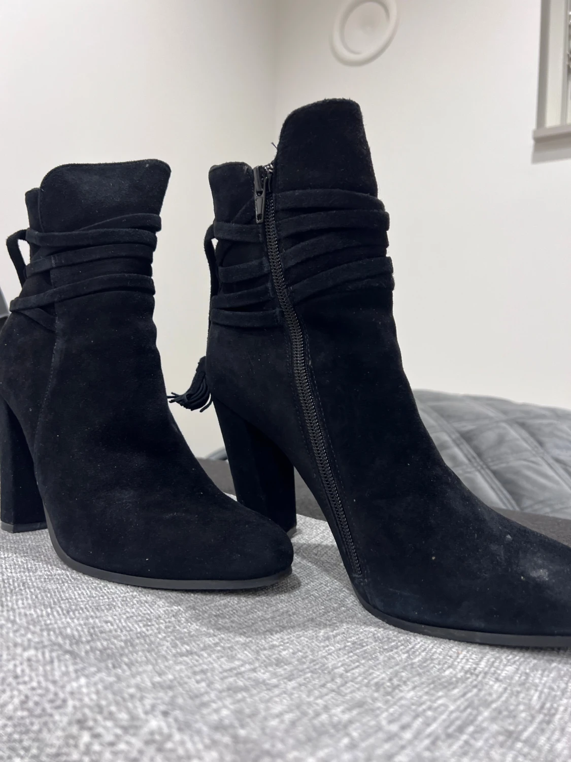 Svarta mocka stövletter från Steve Madden - 5