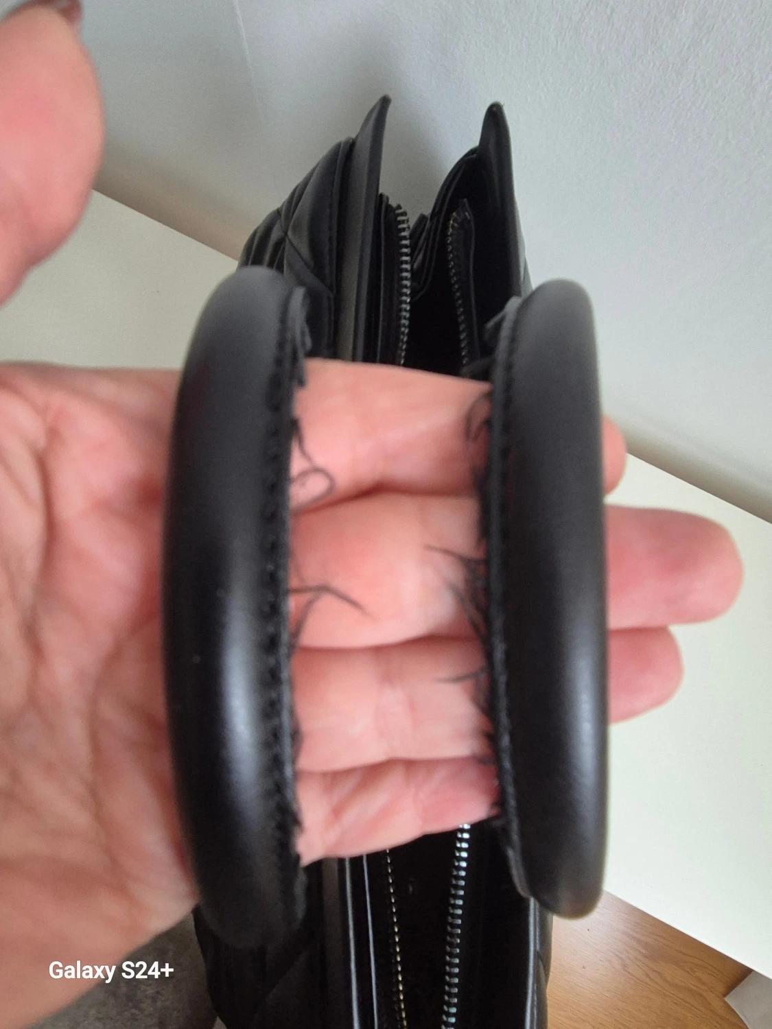 Svart quiltad handväska Silvian Heach - 5