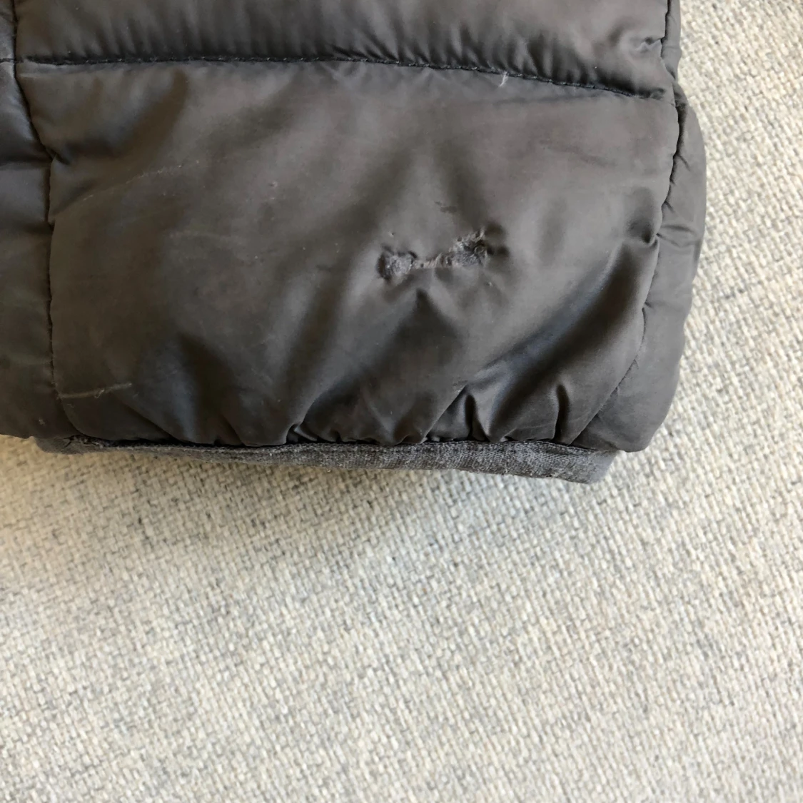Grå Colmar pufferjacka med huva - 3