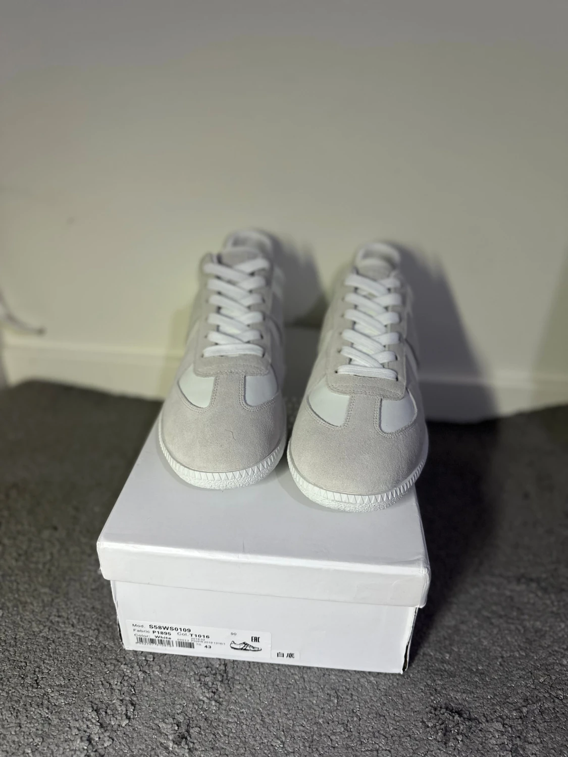 Maison Margiela Gats sneakers vit/grå - 6