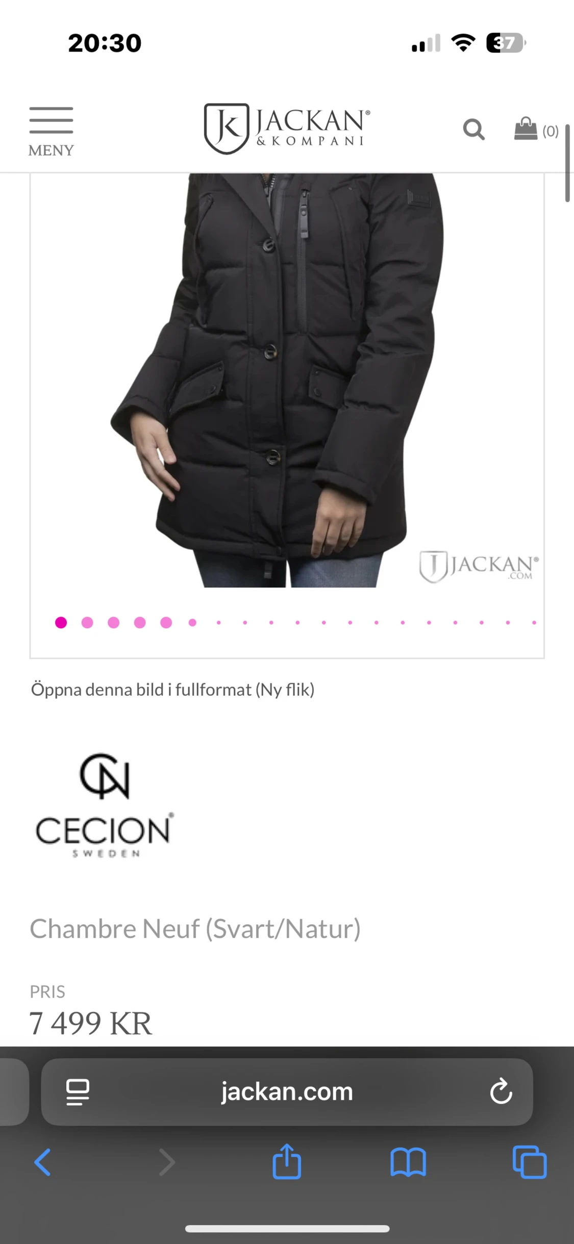 Cecion vinterjacka dun/päls - 6