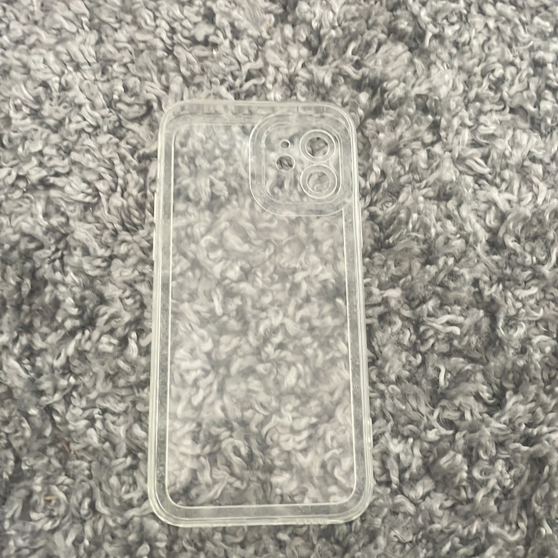 iPhone 12/12 Pro Transparent Skal - 1