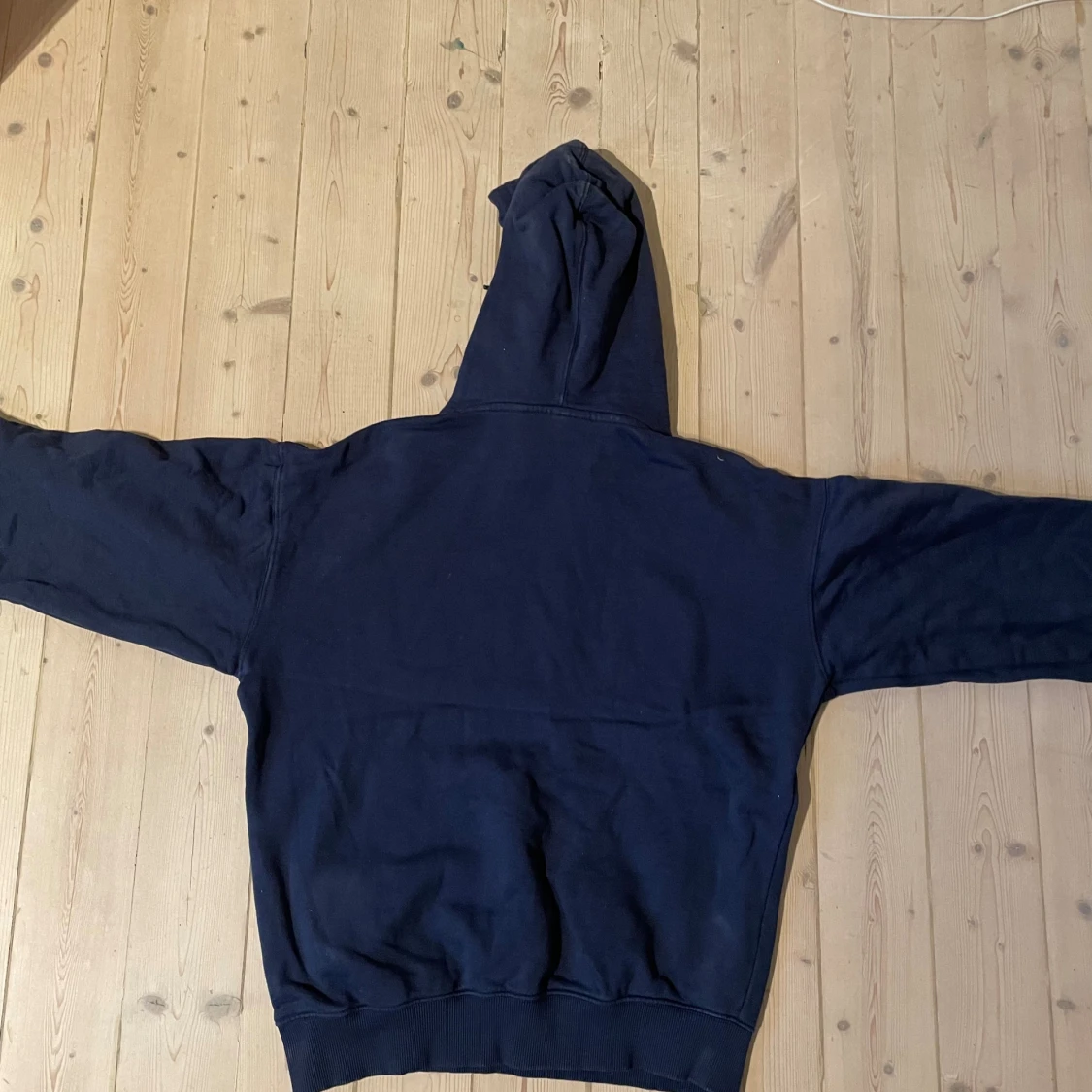  Hoodie mörkblå  - 1