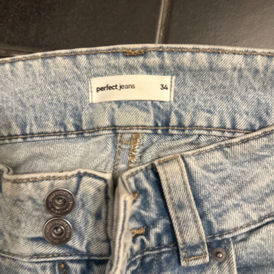 Ljusblå bootcut jeans från Perfect Jeans - 1