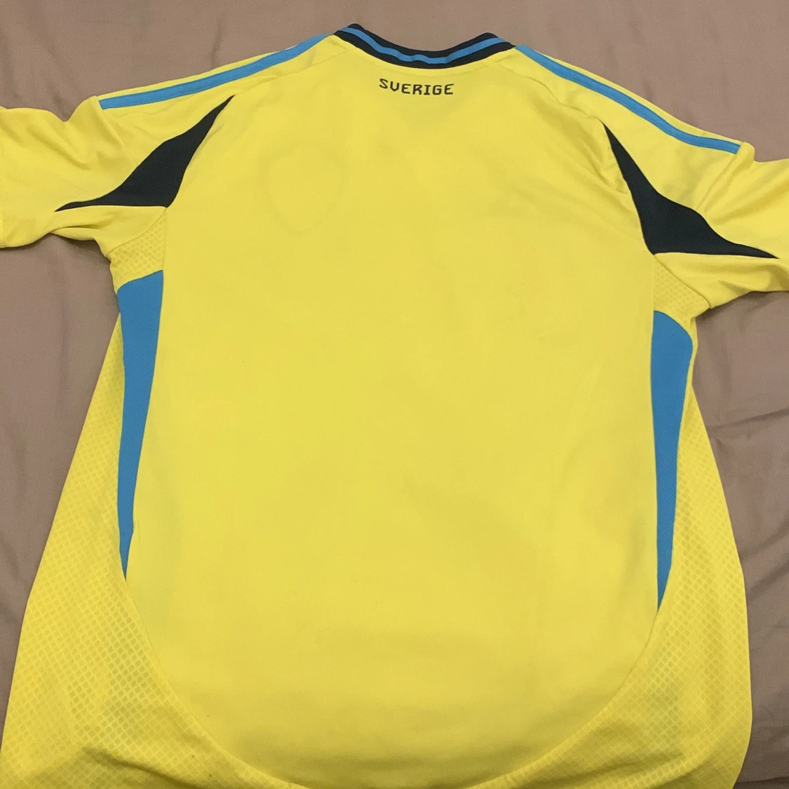 Svensk landslagströja Adidas gul Size s - 1