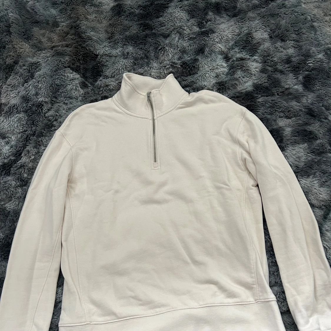 Beige half zip tröja från Zara - 1