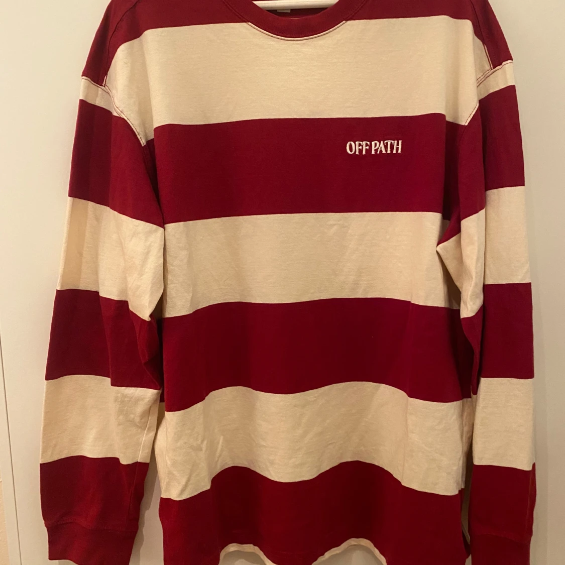 Randig långärmad tröja från H&M