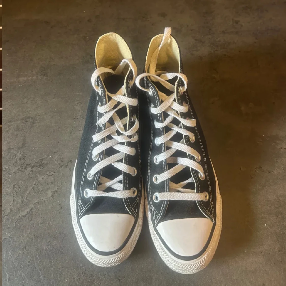 Svarta all star high converse - 2