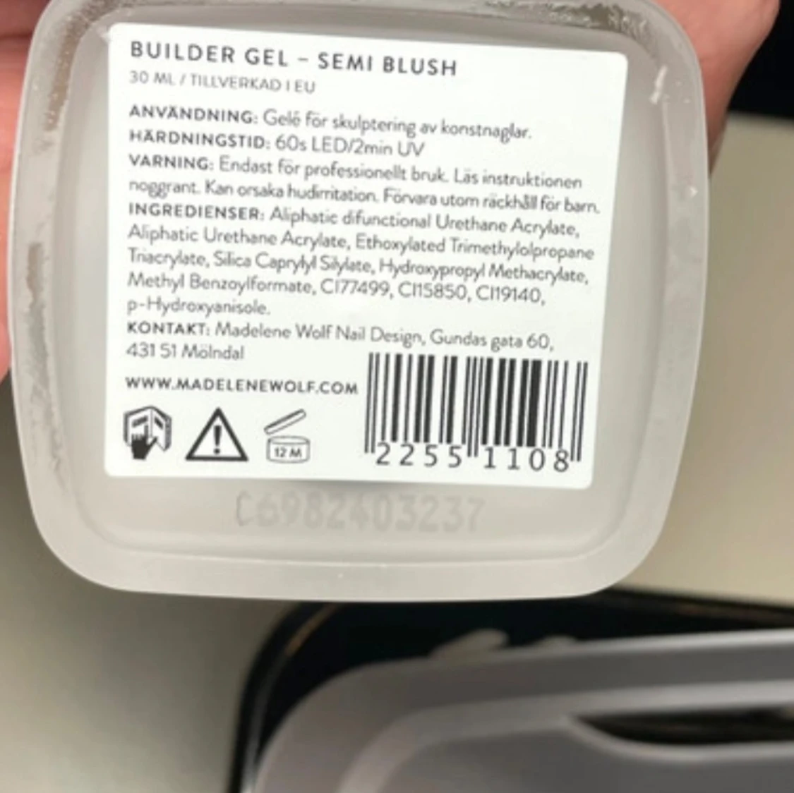 Builder Gel Semi Blush  - 2