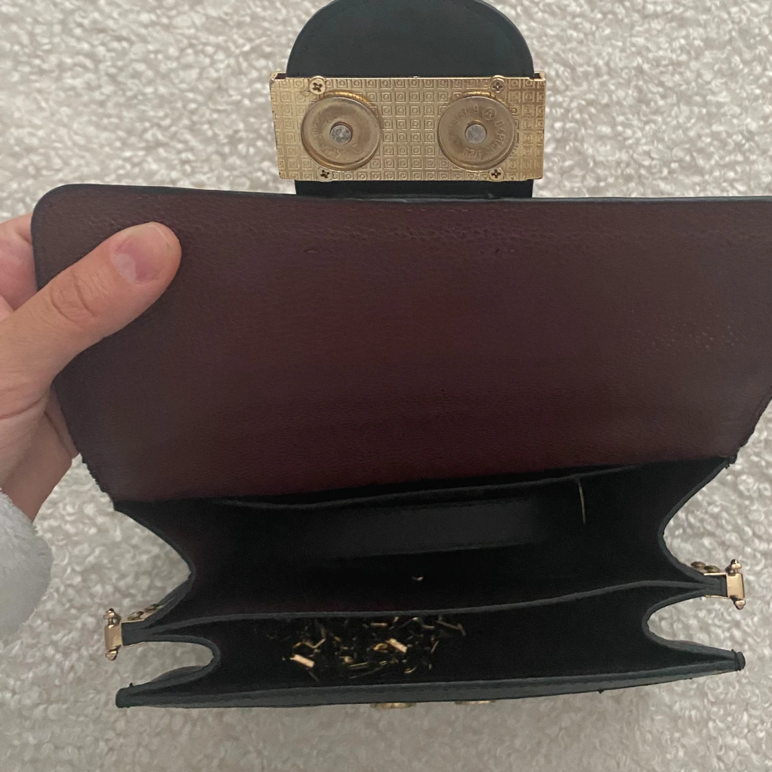 Brun axelväska  - 2