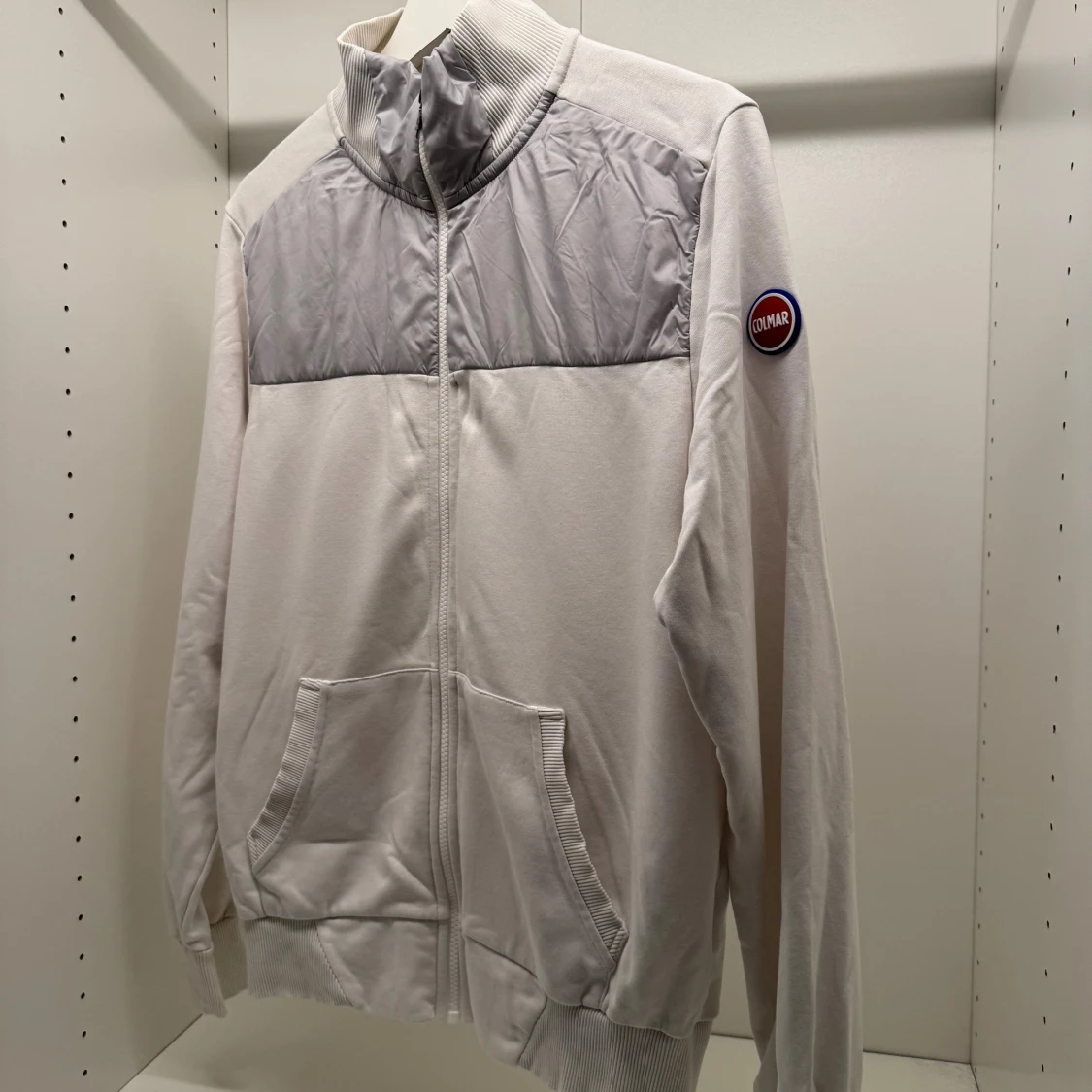Vit och grå ziptröja från Colmar - 1