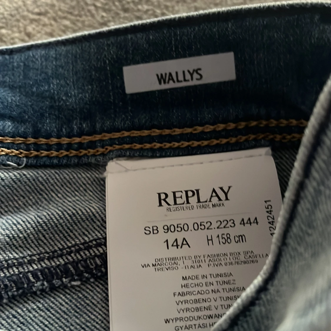 Replay wallys ljusblå jeans - 3