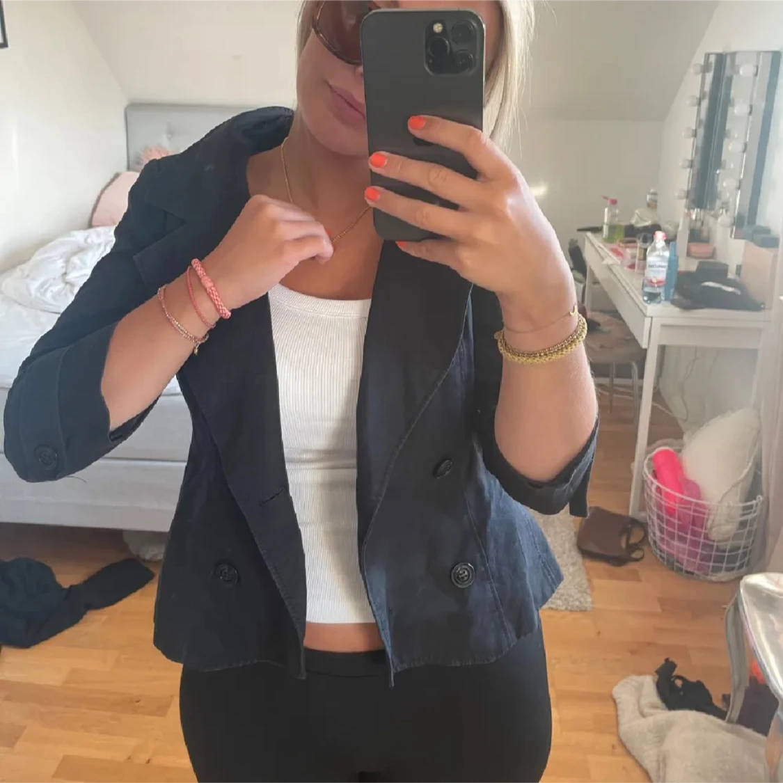 Svart trenchcoat från stockh lm  - 1