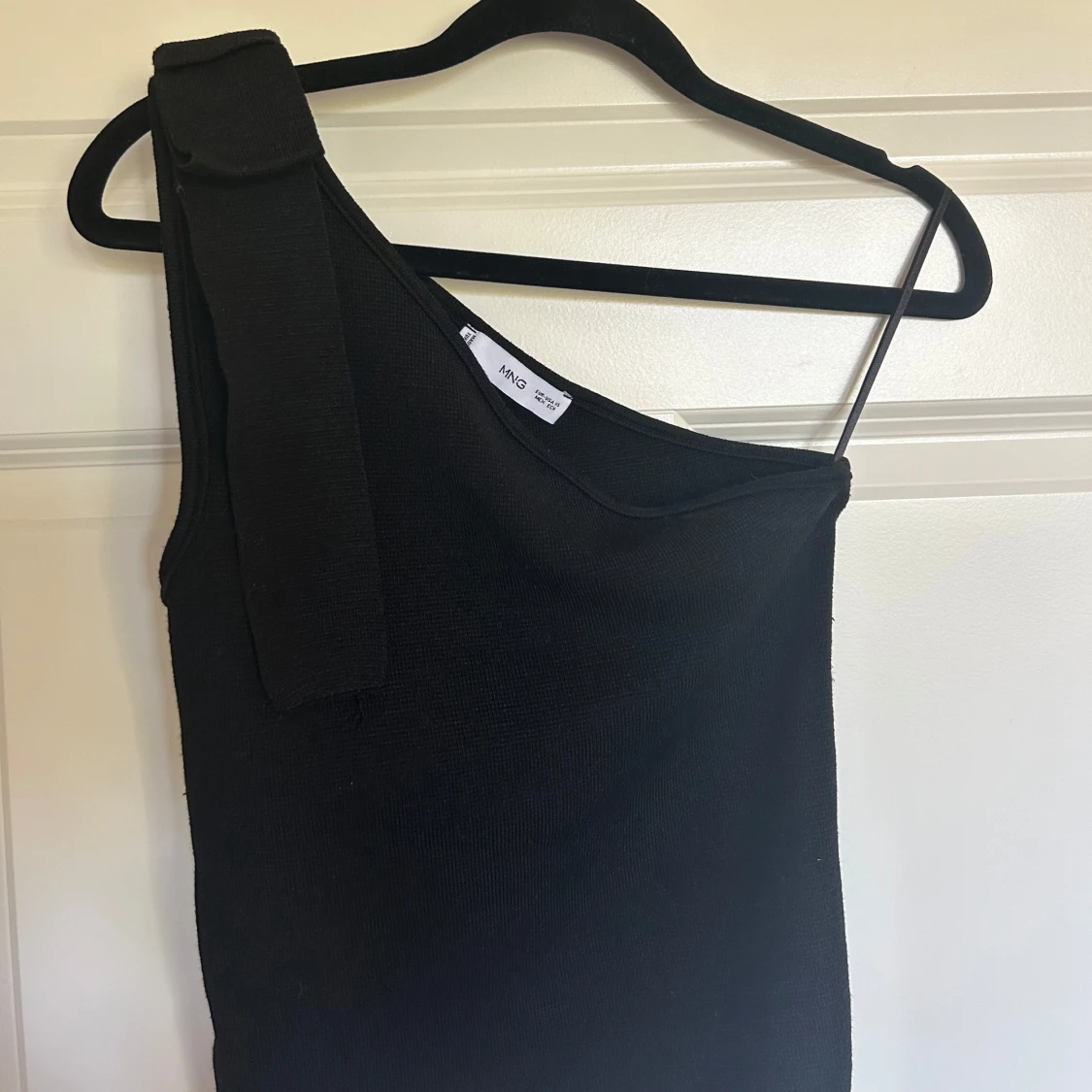 Off shoulder topp med rosett - 2