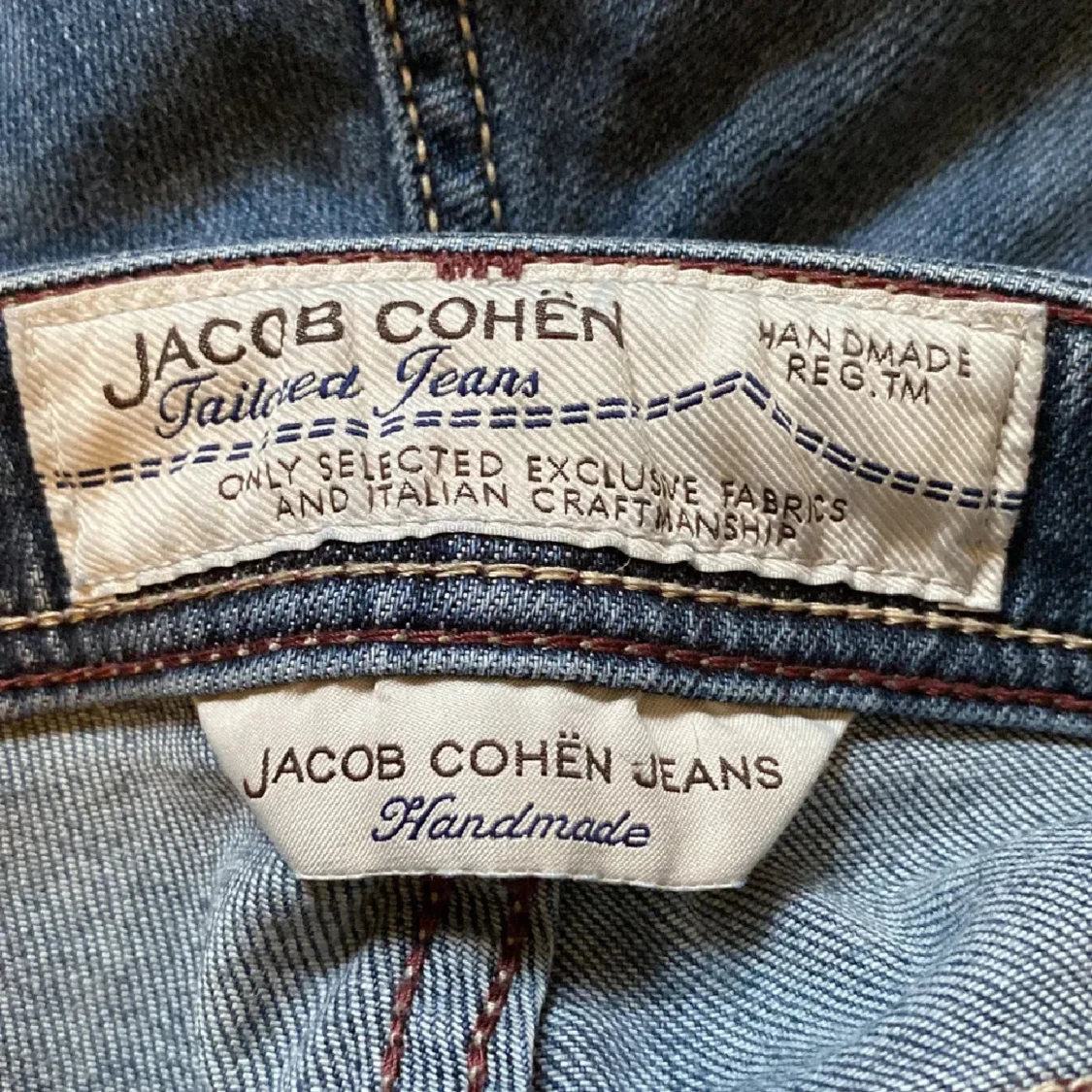 Jacob Cohën blå jeans, storlek 32 - 3