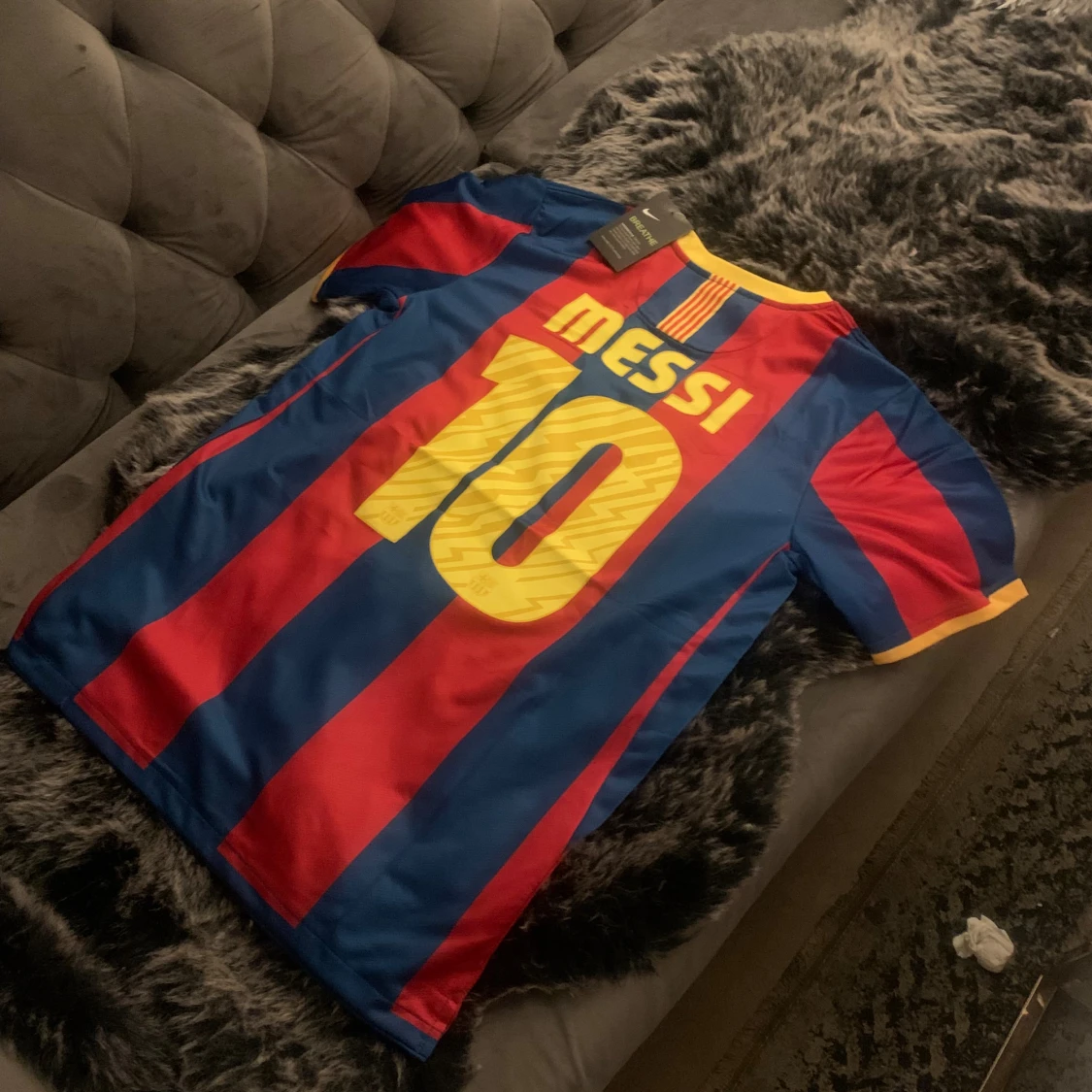 Barcelona Messi 10 fotbollströja  - 2