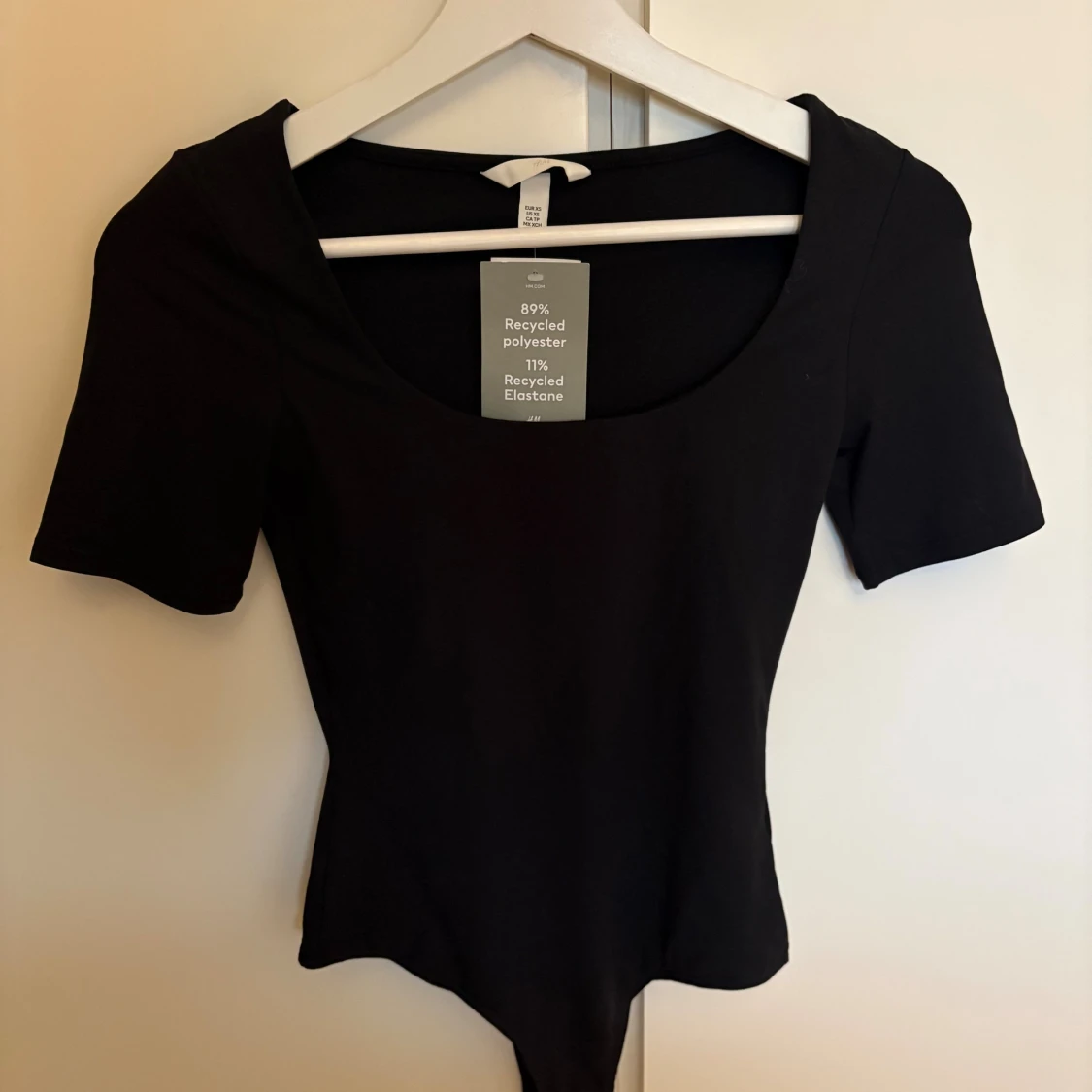 Svart body från H&M, XS