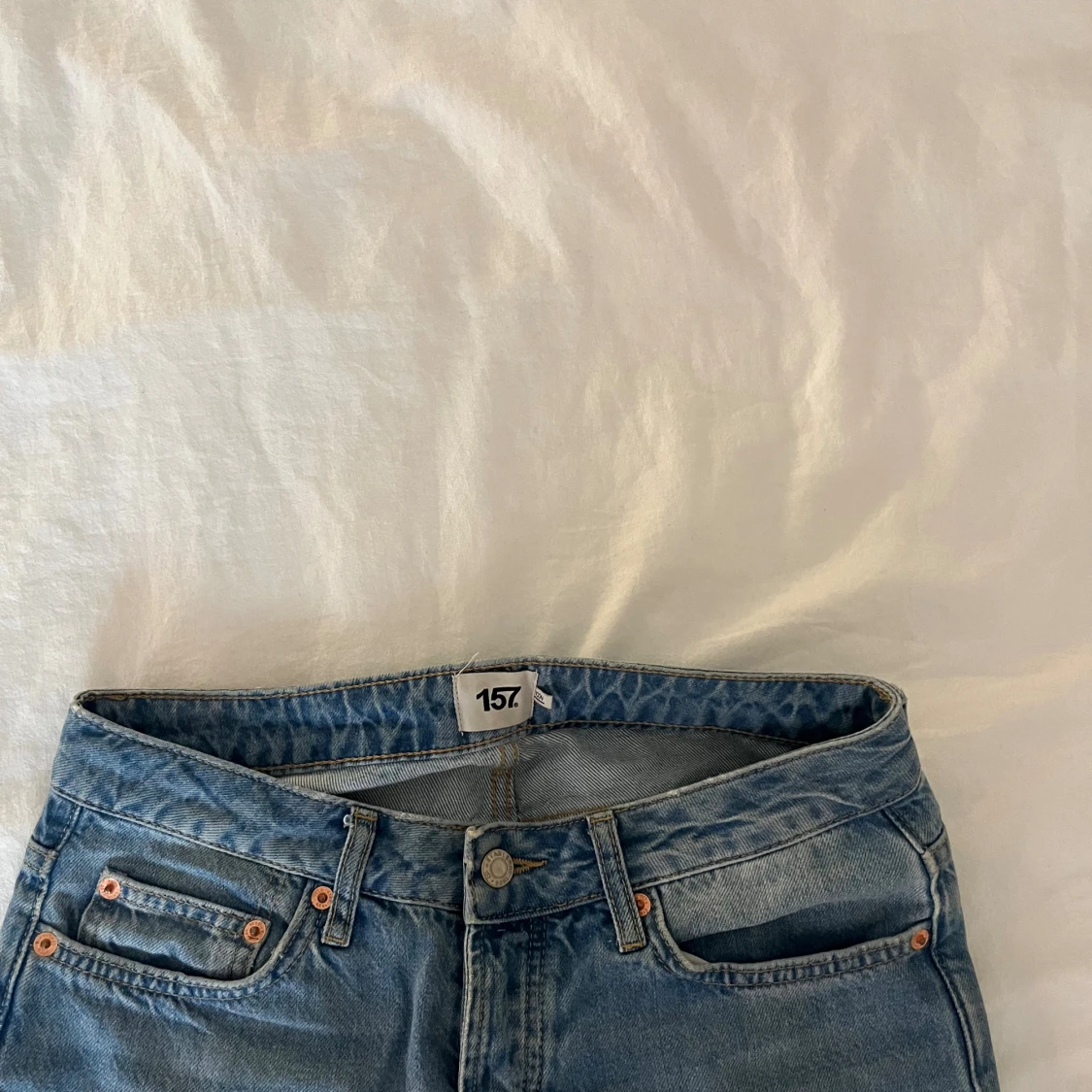 Blå jeans från 157, straight fit - 3