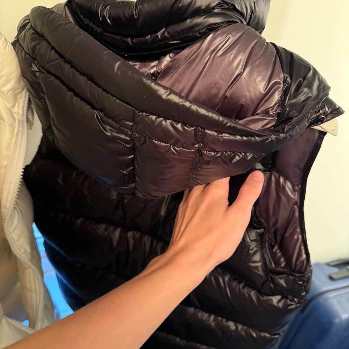 Svart dunväst från Moncler - 2