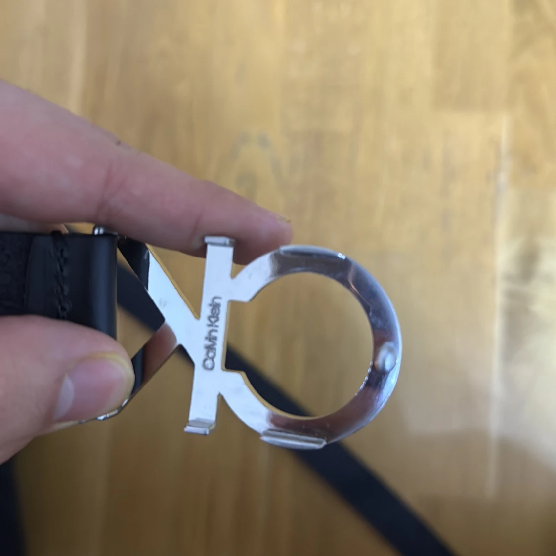 Svart bälte från Calvin Klein äkta  - 1