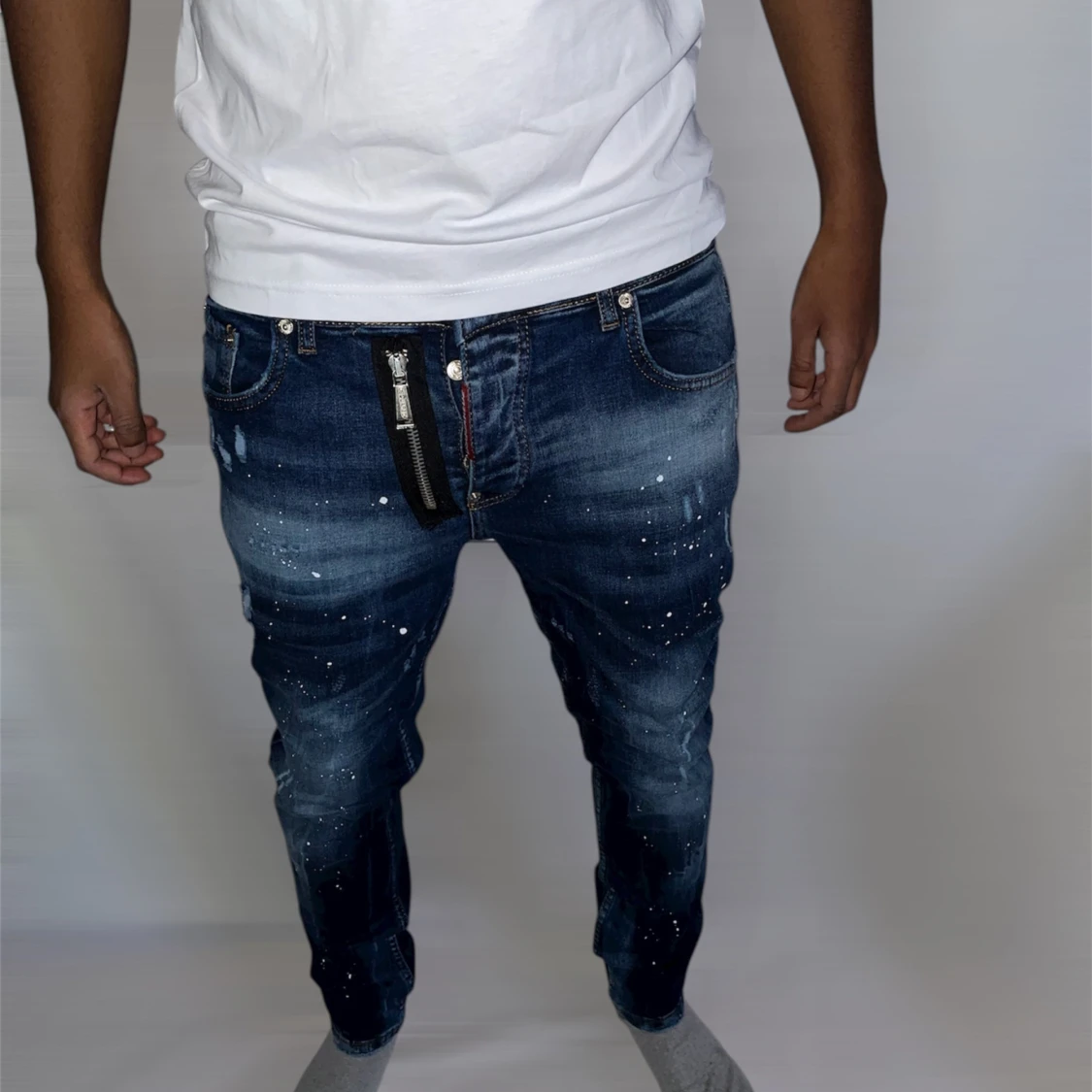 Dsquared jeans strl 48 blå