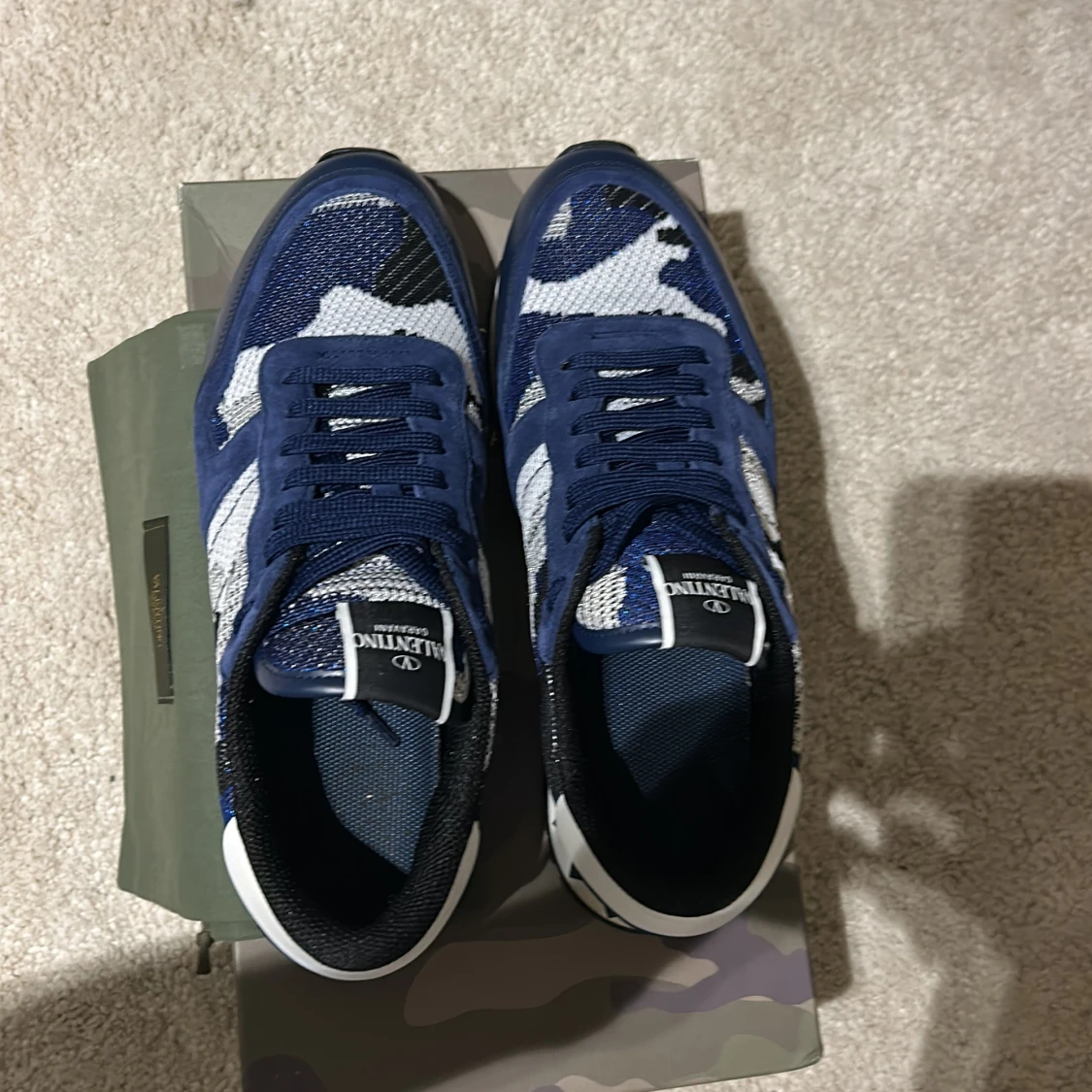 Valentino Rockrunner blå sneakers - 2