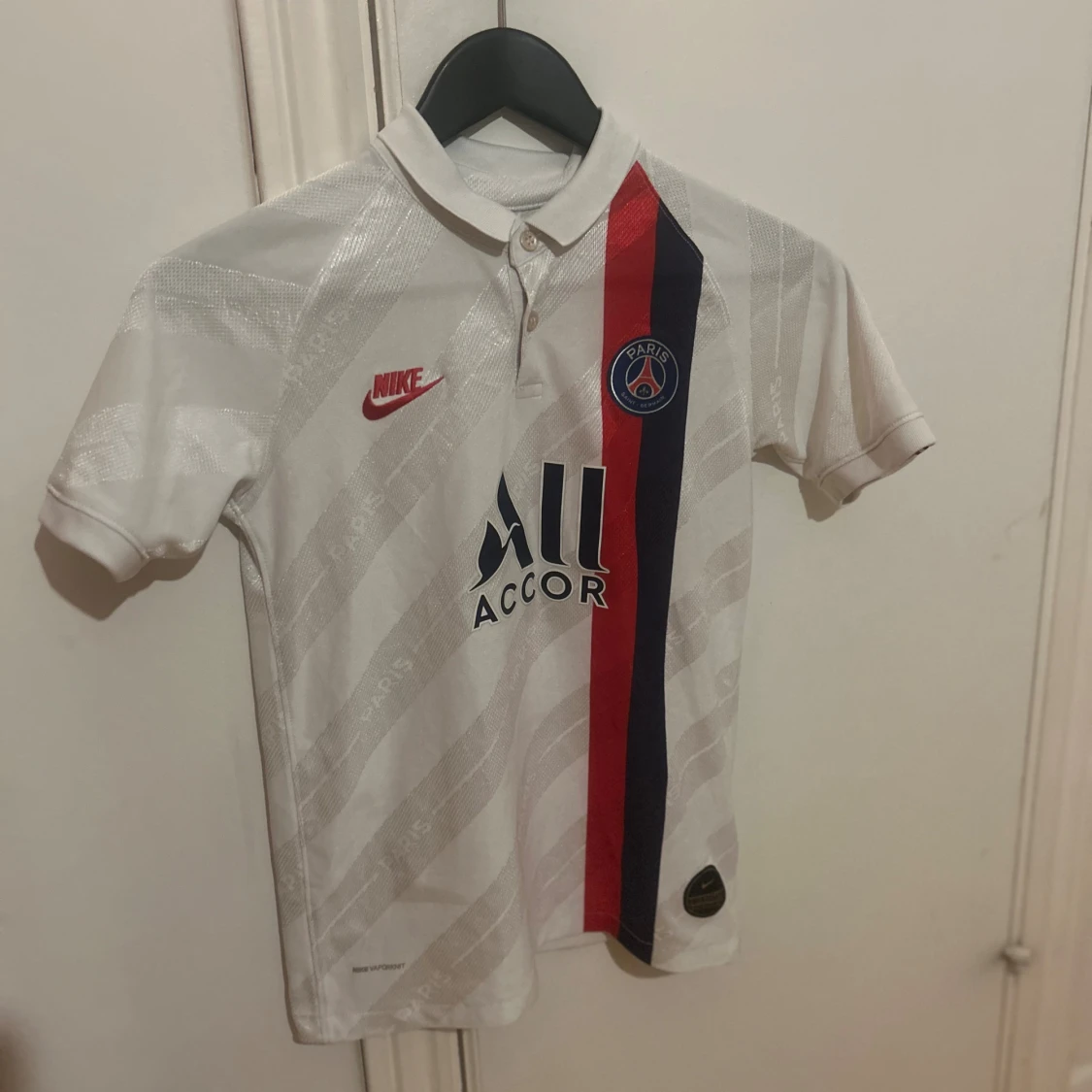 PSG Neymar Jr 10 vit matchtröja Nike