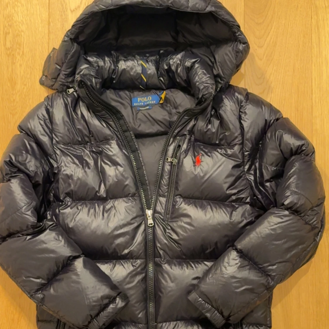 Svart pufferjacka Polo Ralph Lauren (äkta- kvitto finns) - 1