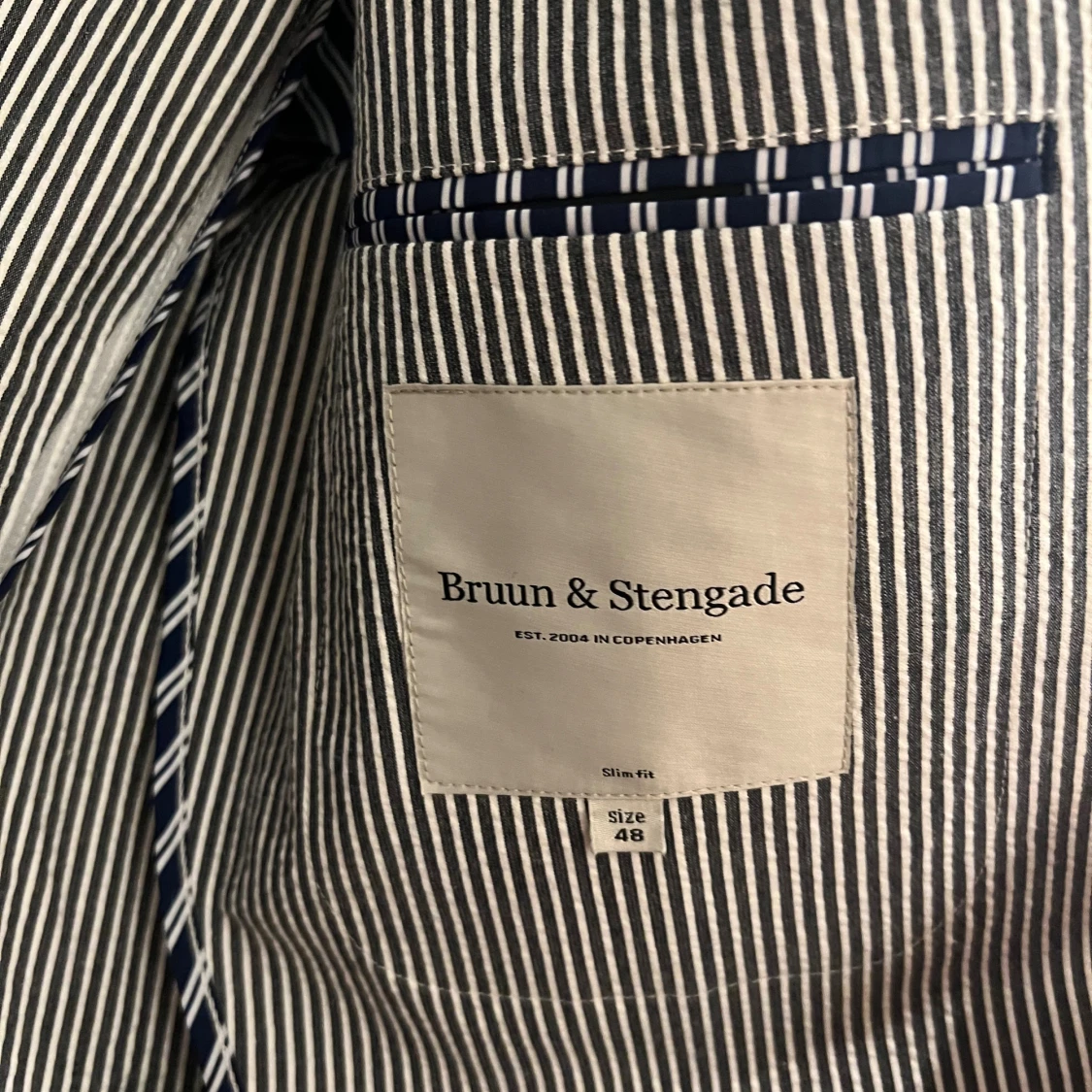 Randig kavaj från Bruun & Stengade - 2