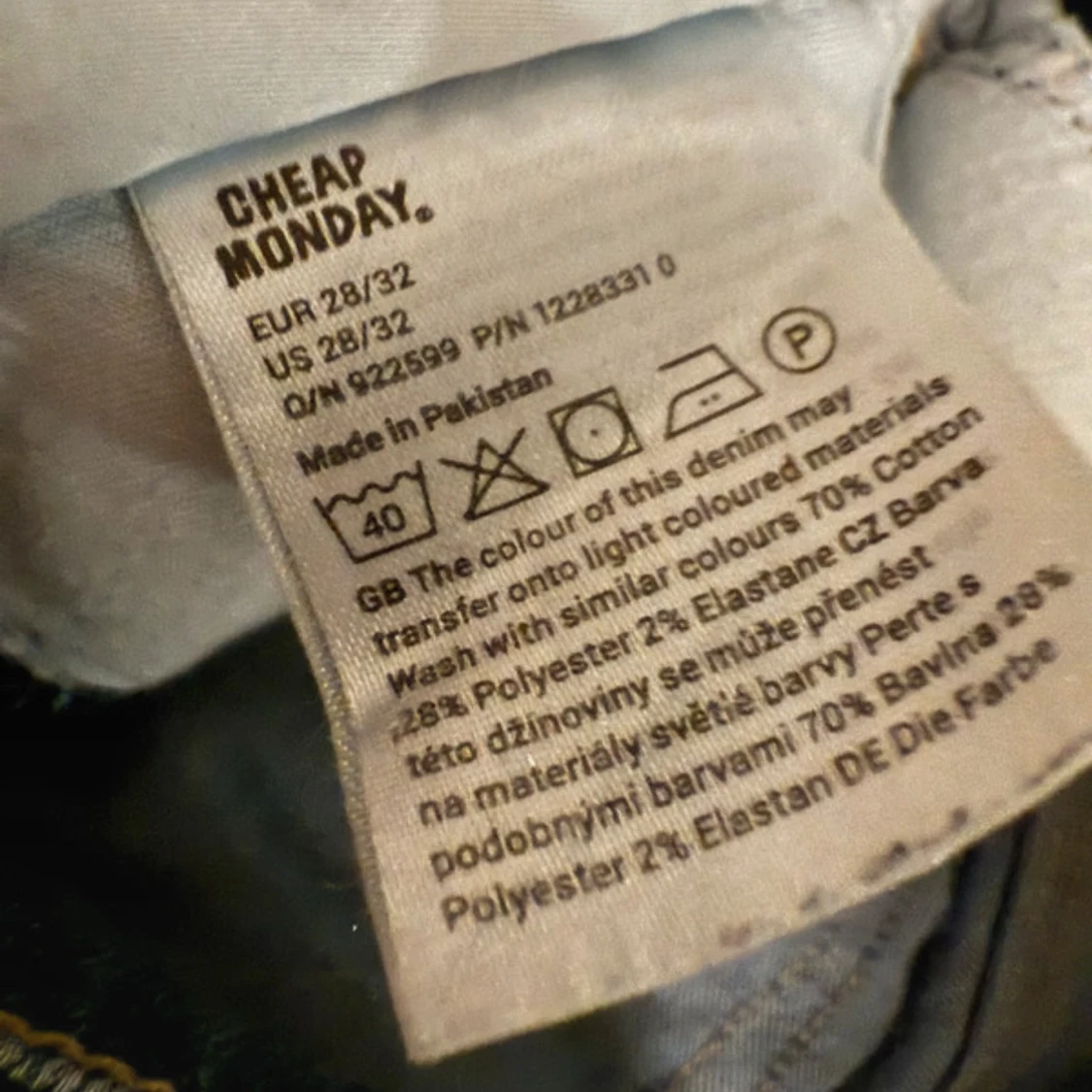 Bootcut jeans från Cheap Monday, blå - 2