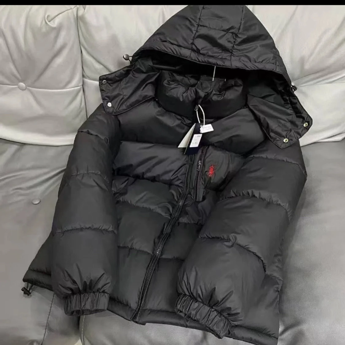 Svart pufferjacka från Polo Ralph Lauren