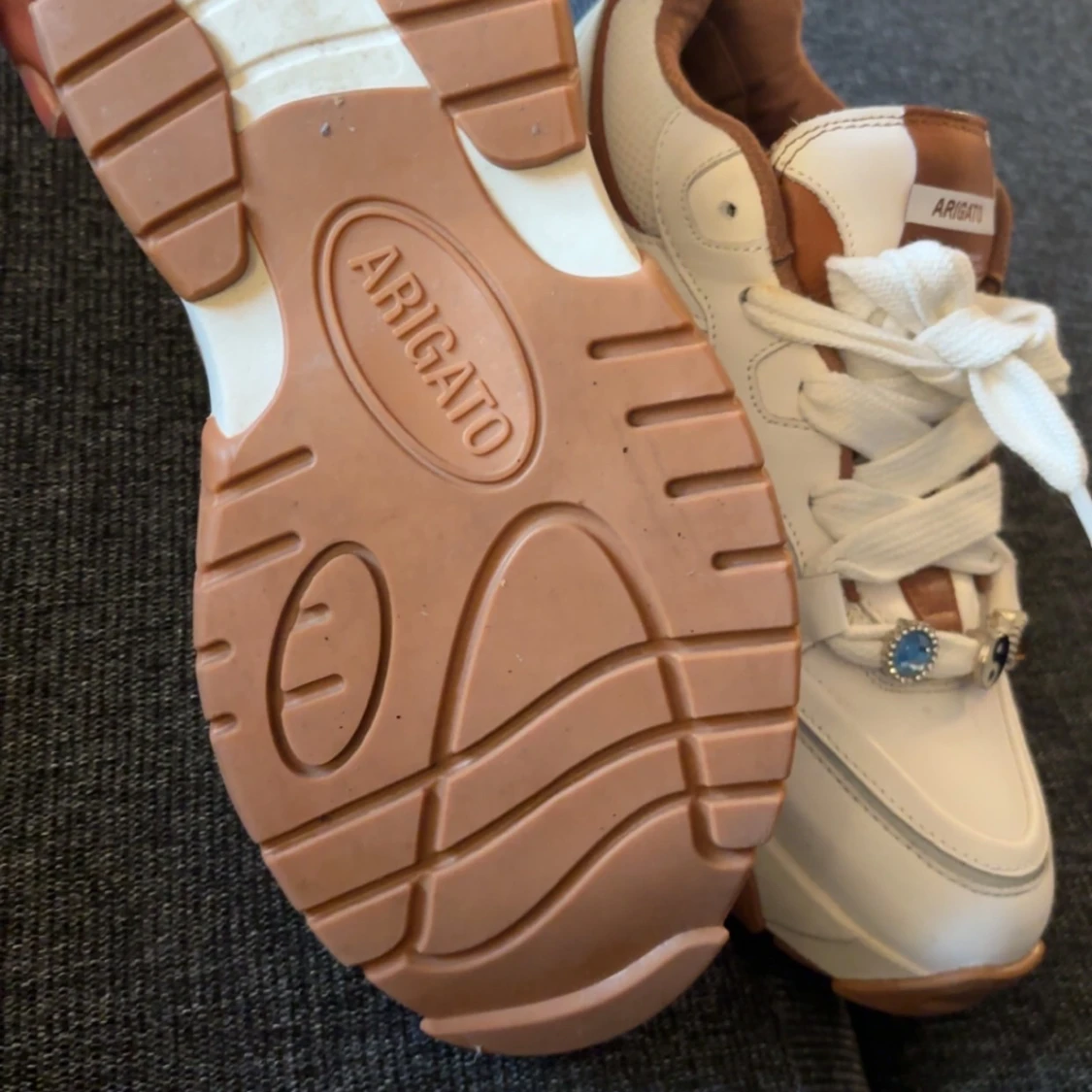 Axel Arigato V200 sneakers vit/brun - 2