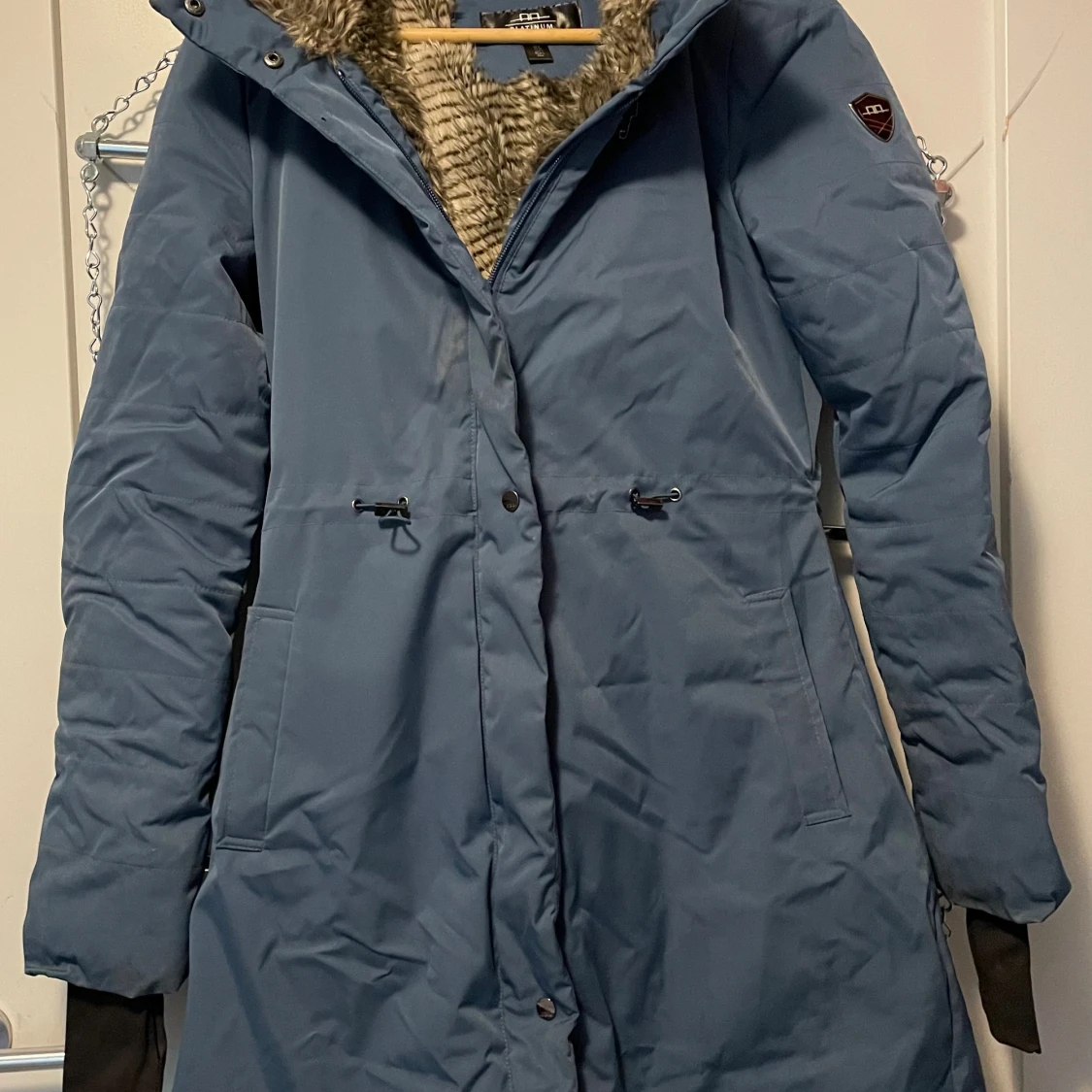 Blå parkajacka från Platinum XS