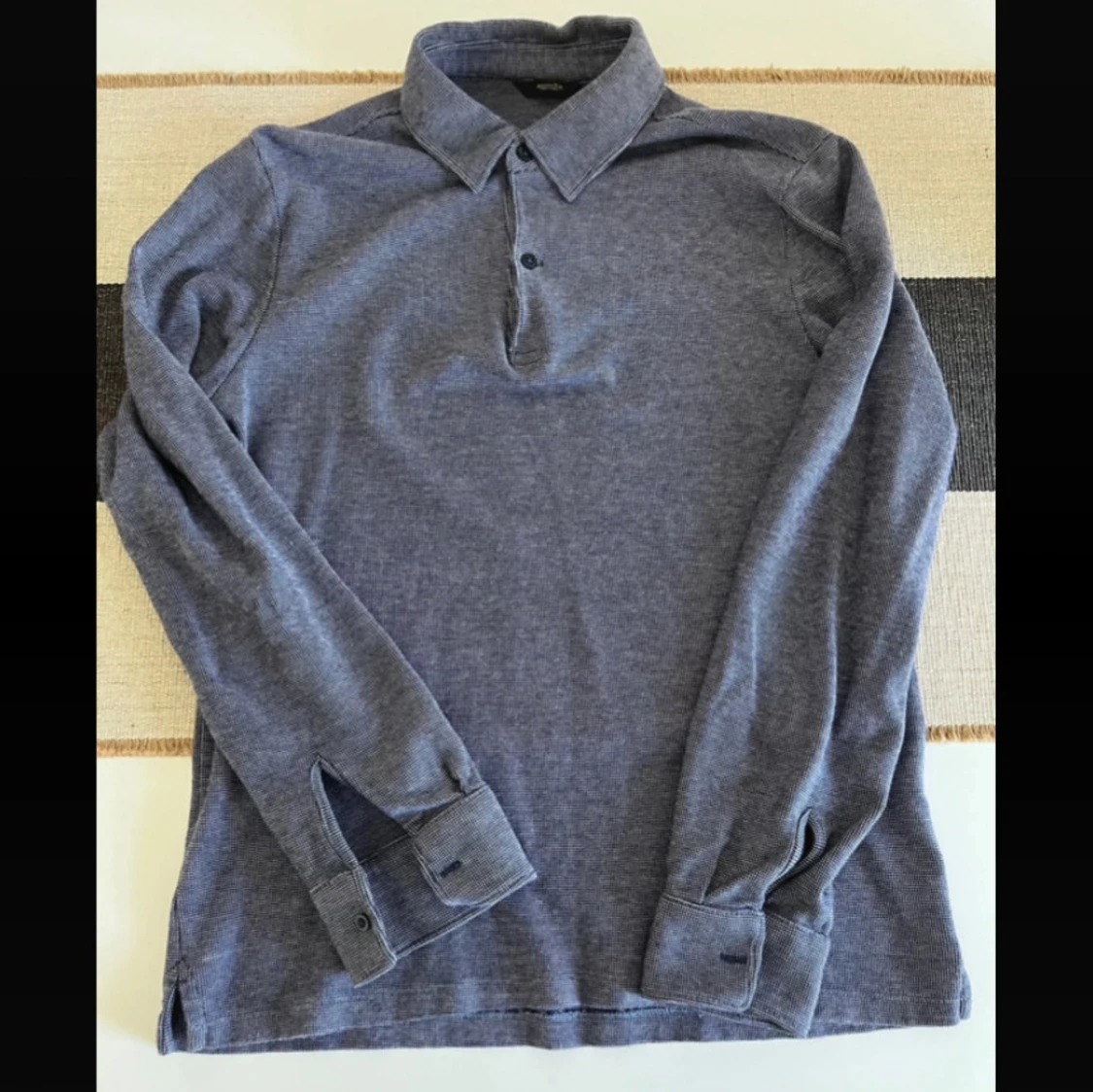 Blå henley från Massimo Dutti, M