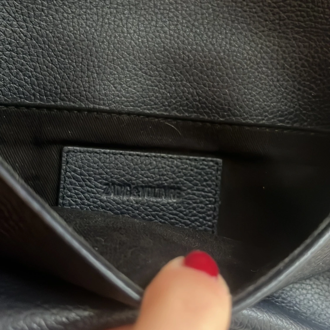 Marin blå Zadig Voltaire väska  - 4