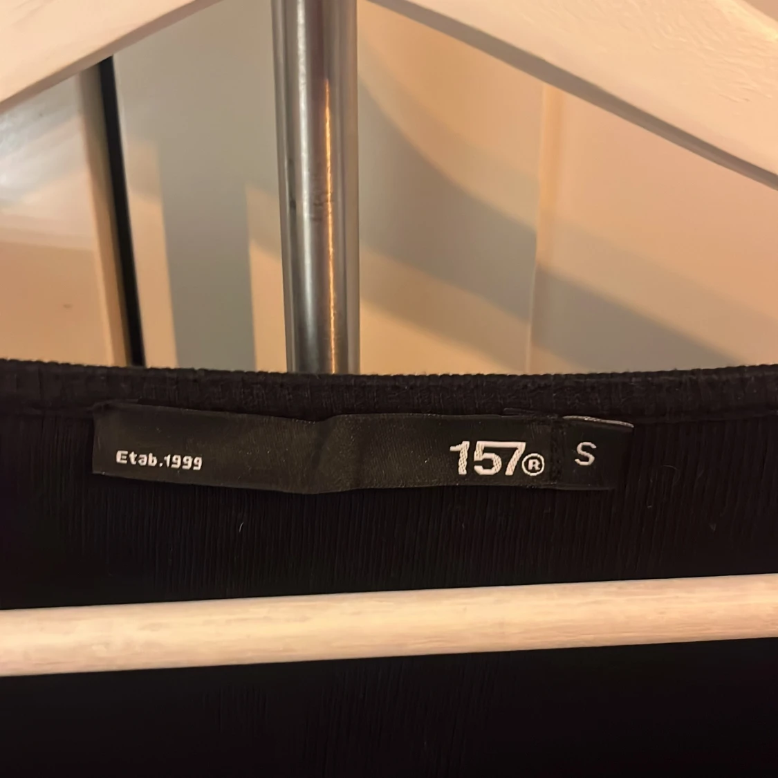 Svart långärmad topp från 157 - 2