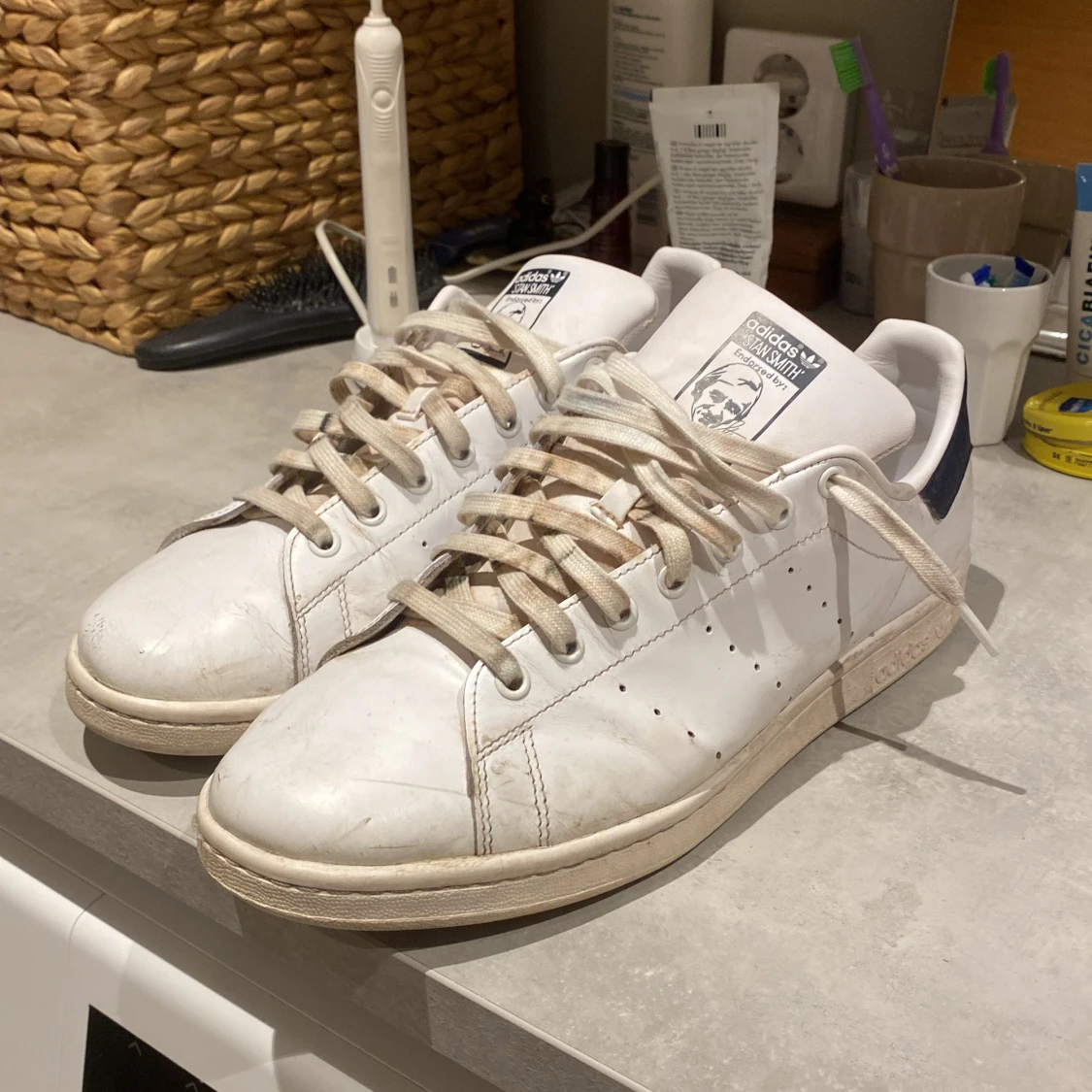 Adidas Stan Smith vita sneakers - 4