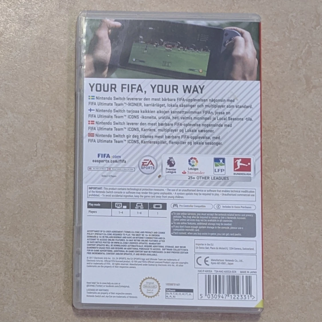 FIFA 18 Nintendo Switch - 1