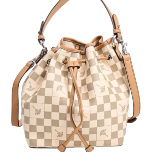 JOOP! Flora piazza handbag with a strap - New with tags. Color: mud-beige. Original price: 239,00€.   📍Carrying options: detachable shoulder strap, adjustable shoulder strap, various carrying options.  	•	Closure: drawstring 	•	Interior: zip pocket 	•	Outer material: faux leather 	•	Lining: textile 📍Dimensions: 	•	Length: 23 cm 	•	Width: 13 cm 	•	Height: 26 cm 	•	Handle drop: 10 cm  • Product number: ZZO2Q4U13-O00  • Supplier model identifier: 4140006617-752. https://www.vinted.fi/items/7194722060-joop-flora-piazza-handbag-with-a-strap