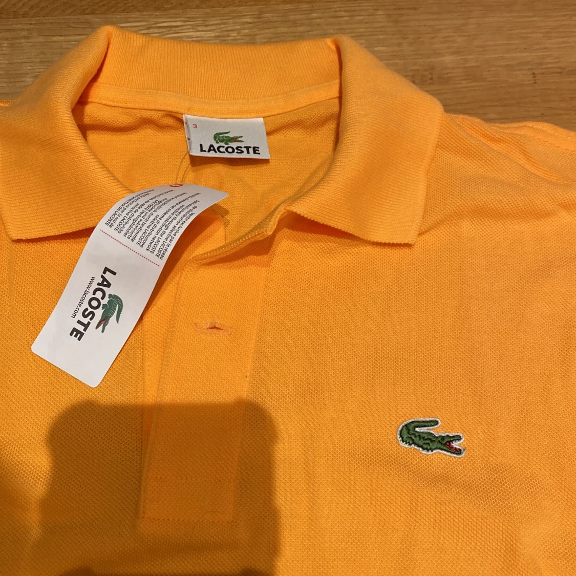 Lacoste - Orange Original pikétröja - Ny - 1