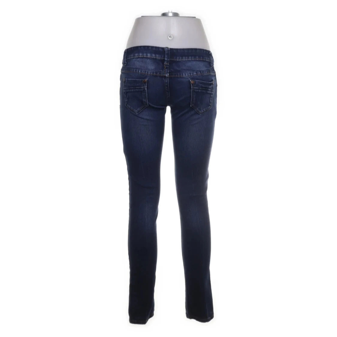 lågmidjade jeans - 2