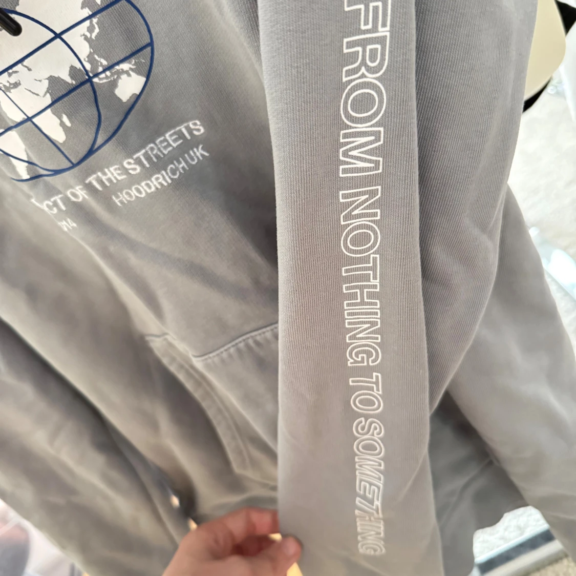 Grå hoodie  Hoodrich - 4